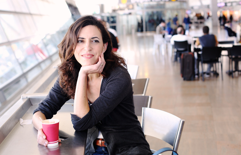 Portrait of 40 years old real woman